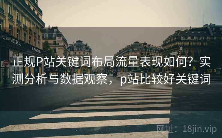 正规P站关键词布局流量表现如何？实测分析与数据观察，p站比较好关键词  第2张