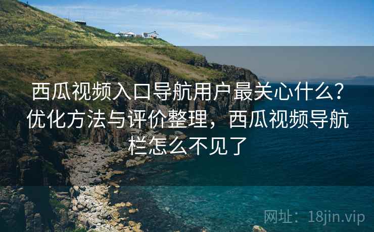西瓜视频入口导航用户最关心什么？优化方法与评价整理，西瓜视频导航栏怎么不见了  第1张