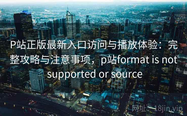 P站正版最新入口访问与播放体验：完整攻略与注意事项，p站format is not supported or source  第2张